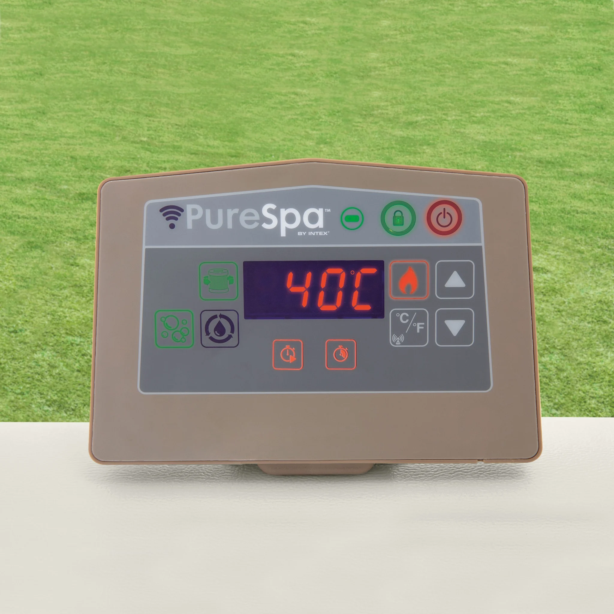 Intex Purespa Chevron Deluxe 4 Person Spa