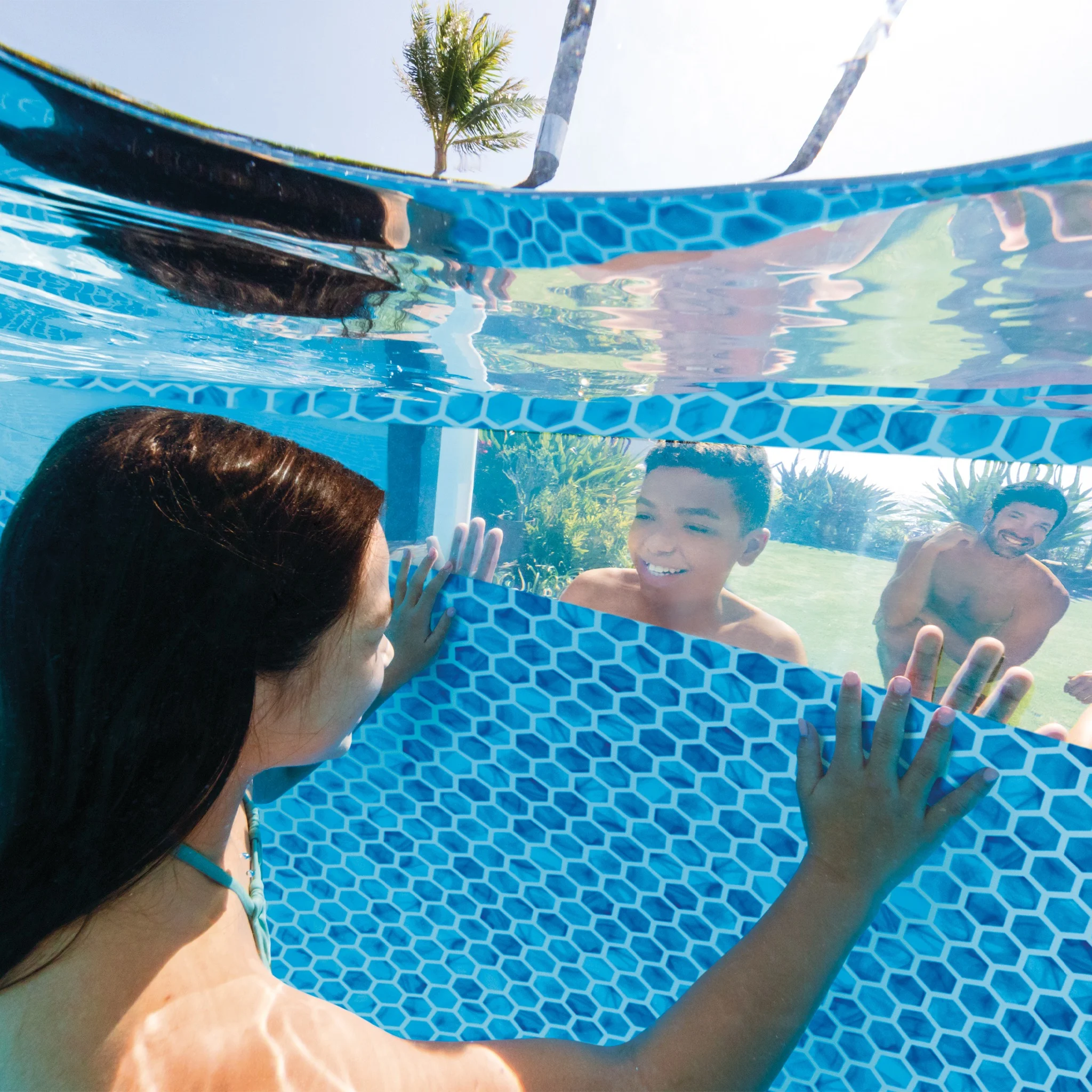 Intex Clearview Prism Frame Pool Round - 14ft