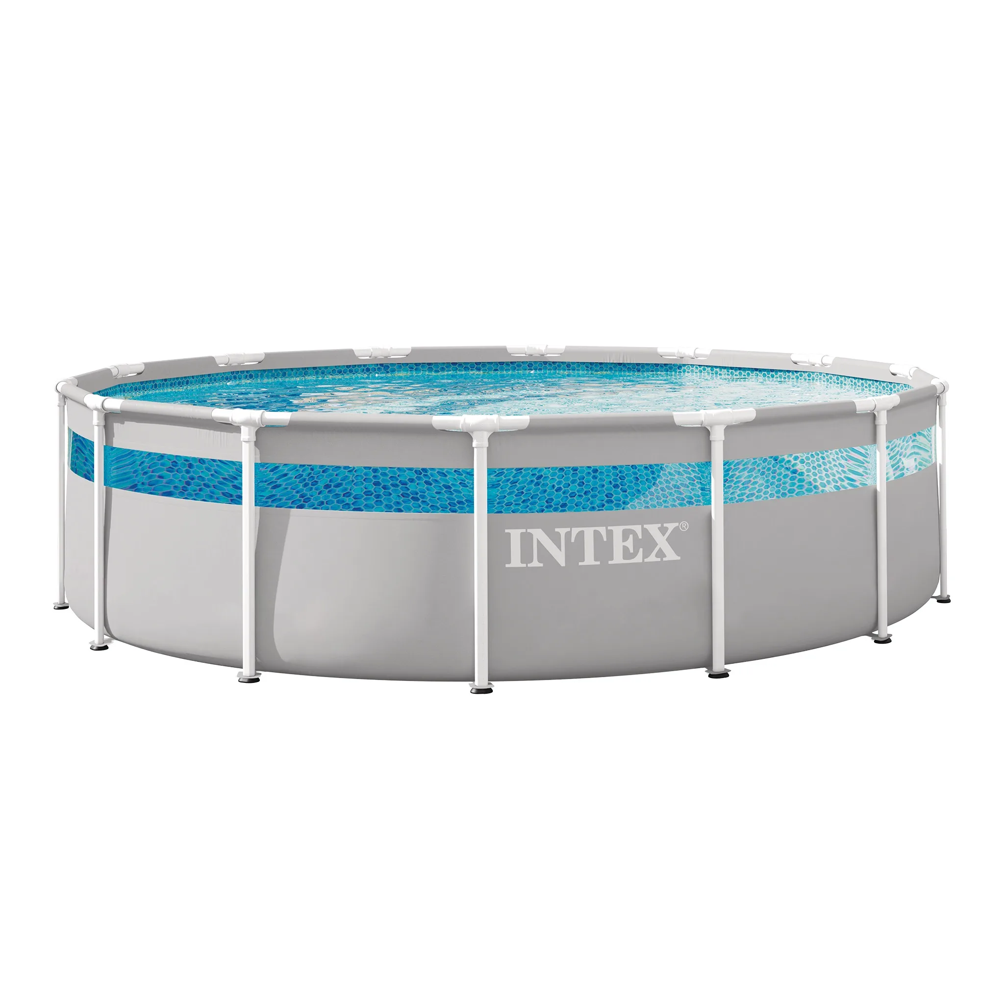 Intex Clearview Prism Frame Pool Round - 14ft