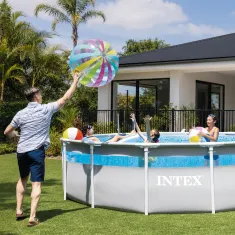 Intex Clearview Prism Frame Pool Round - 14ft