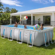 Intex Clearview Prism Frame Pool Rectangular - 13ft