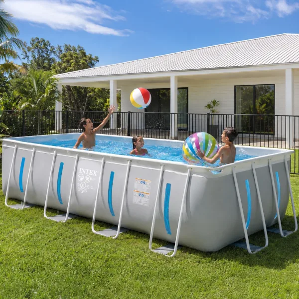 Intex Clearview Prism Frame Pool Rectangular - 13ft
