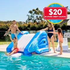 Intex Kool Splash Inflatable Pool Water Slide and $20 In Store Credit