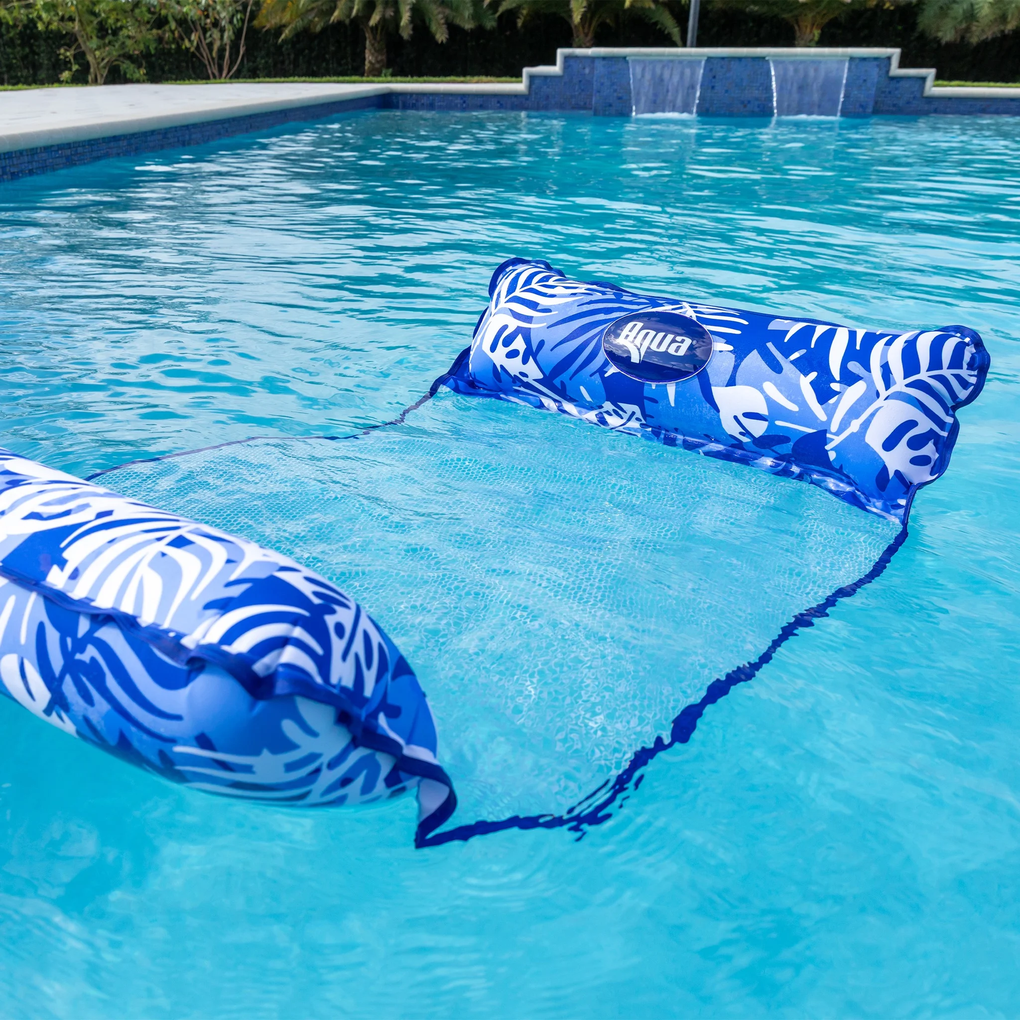 Aqua Leisure Monterey Lounge Hammock Indigo Palm