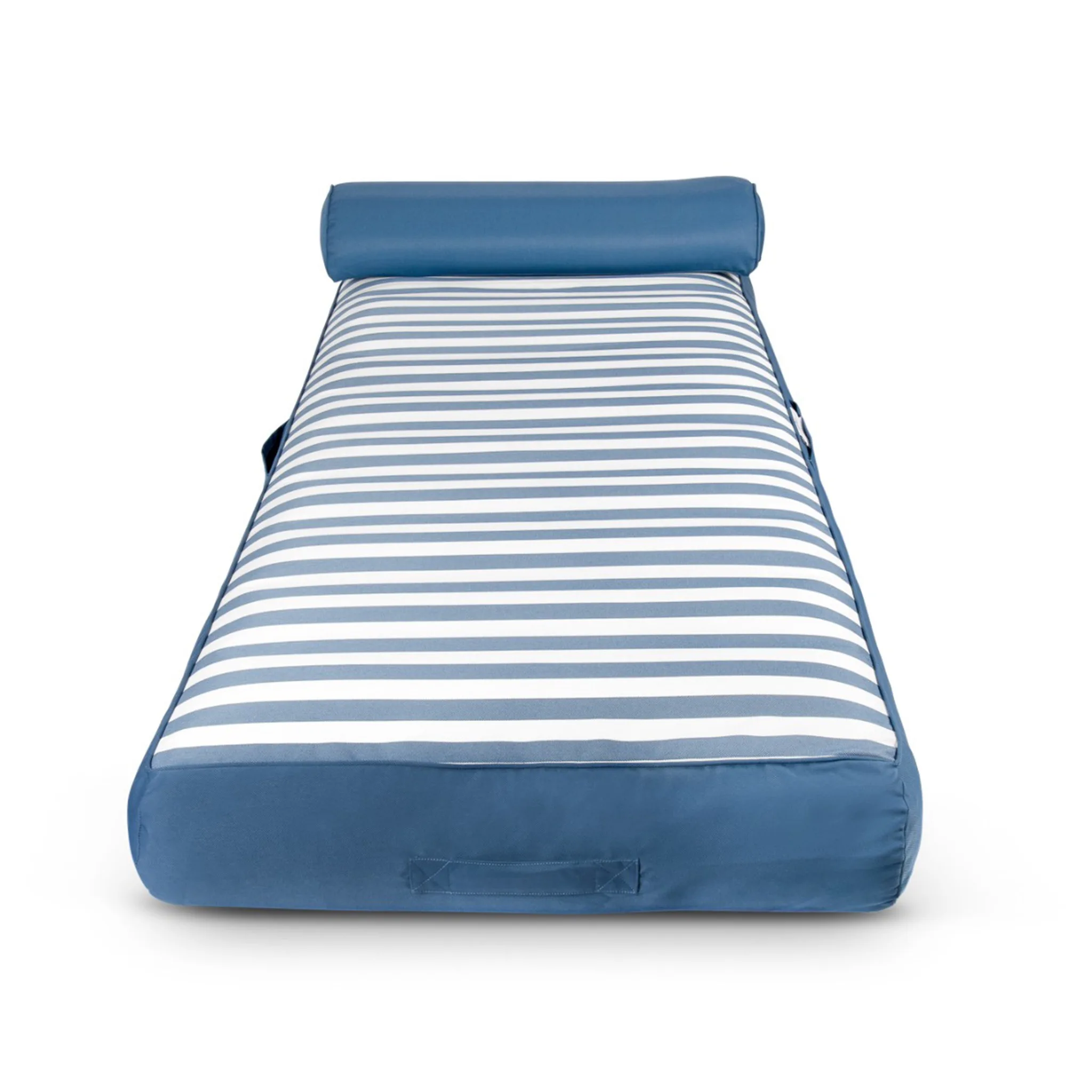 Spire Adalus Fabric Lounge Dark Blue Stripe