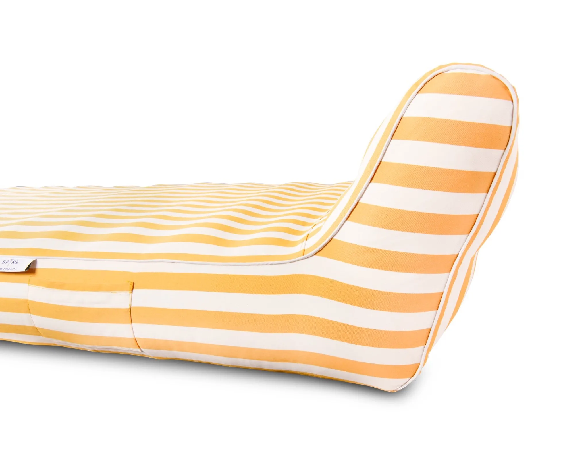Spire Paradisus Fabric Lounge Yellow Stripe