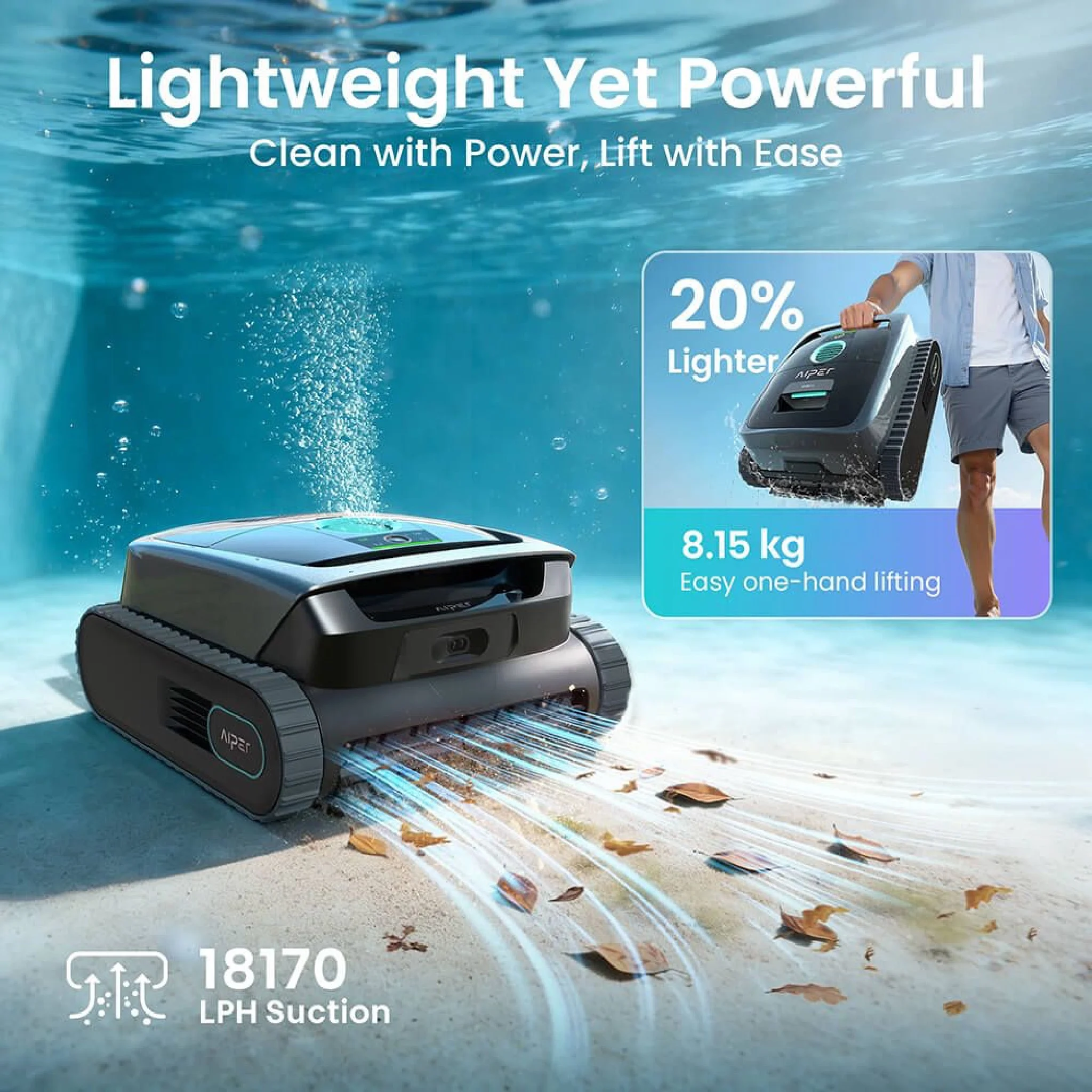 Aiper Scuba S3 Cordless Robotic Pool Cleaner