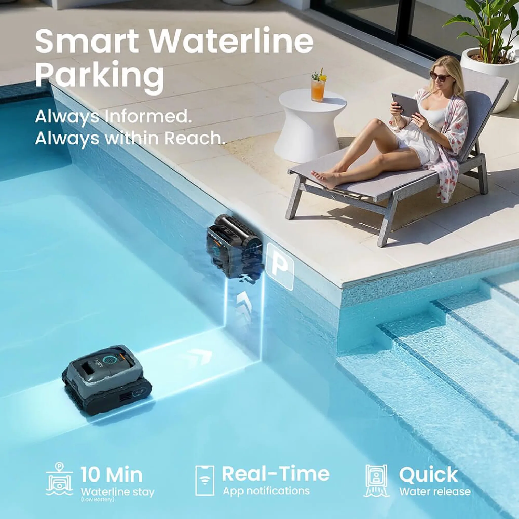 Aiper Scuba S3 Cordless Robotic Pool Cleaner
