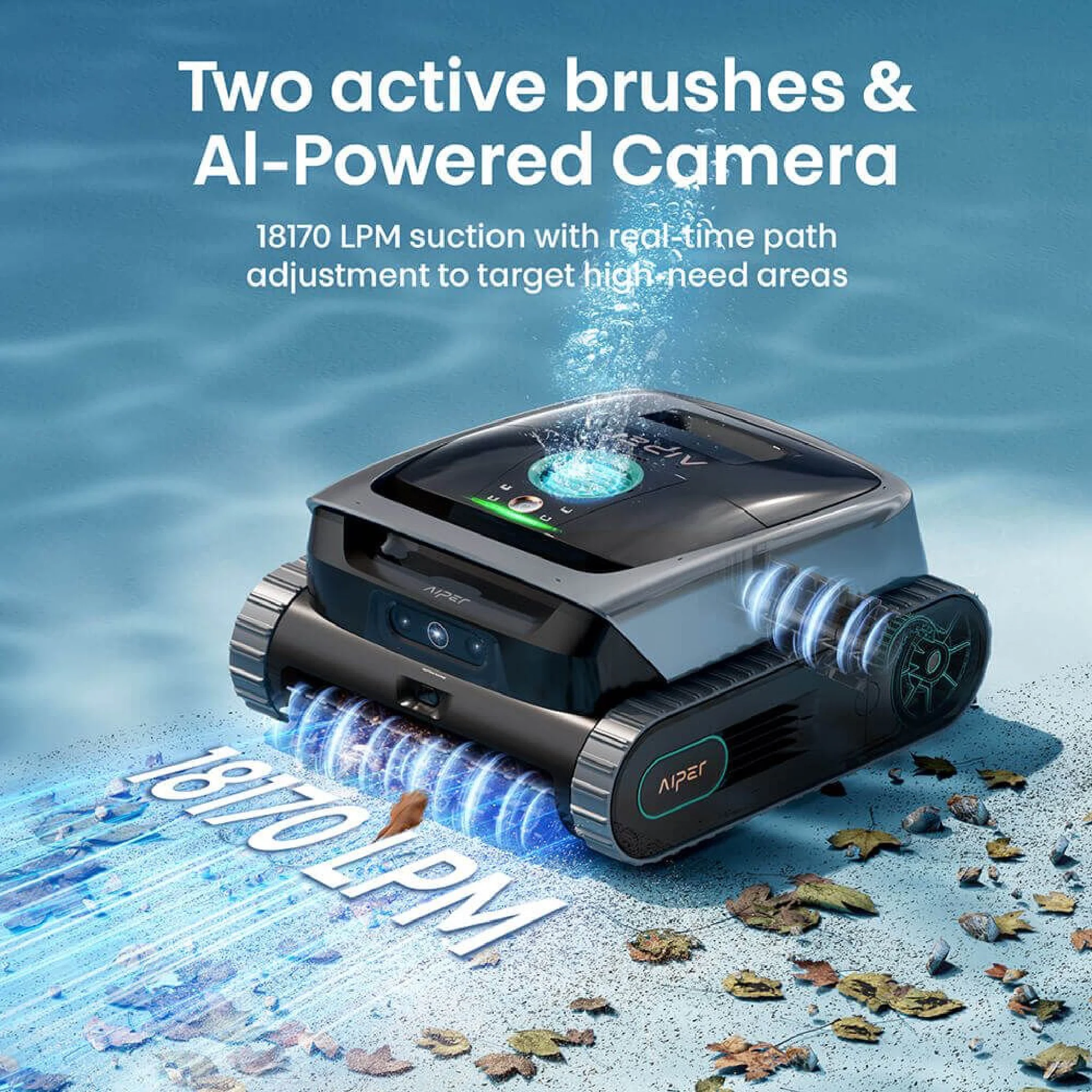 Aiper Scuba V3 AI Powered Cordless Robotic Pool Cleaner