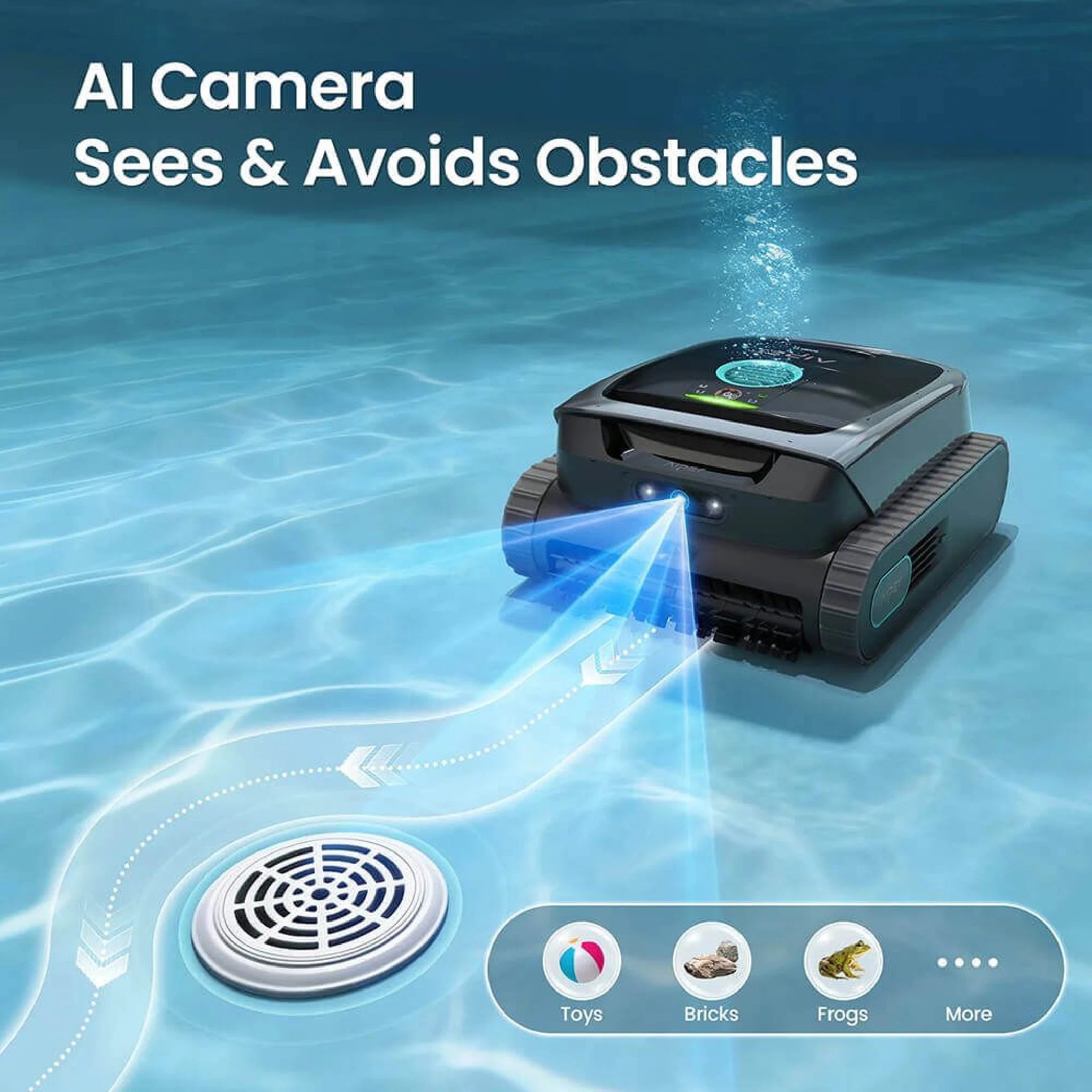 Aiper Scuba V3 AI Powered Cordless Robotic Pool Cleaner