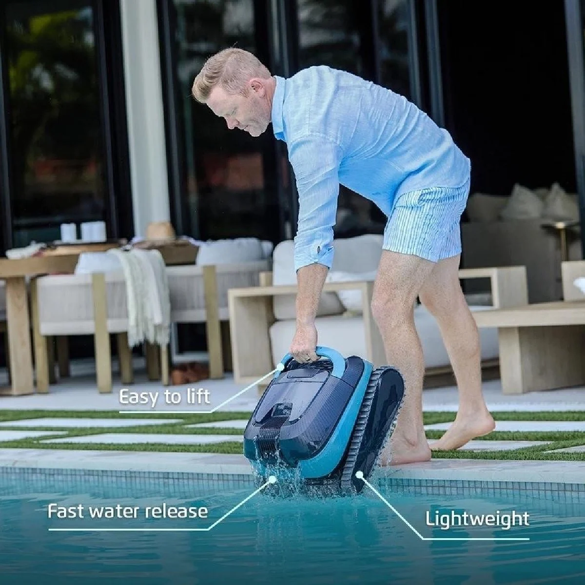 Dolphin EON120d Cordless Robotic Pool Cleaner