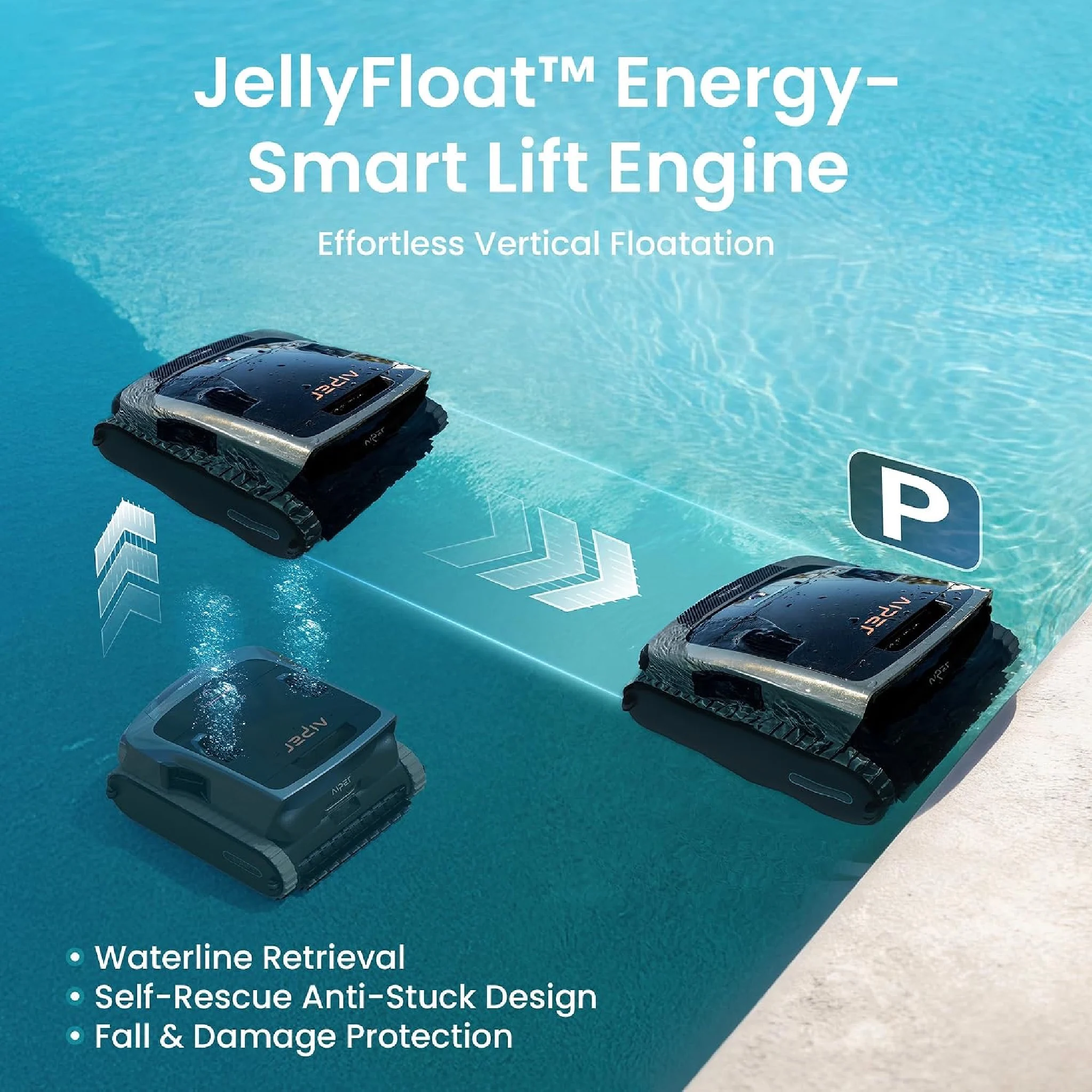 Aiper Scuba V3 Ultra AI Powered All-In-One Cordless Robotic Pool Cleaner