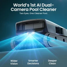 Aiper Scuba V3 Ultra AI Powered All-In-One Cordless Robotic Pool Cleaner