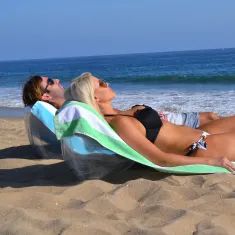 GoSports AirWedge Inflatable Beach Chair