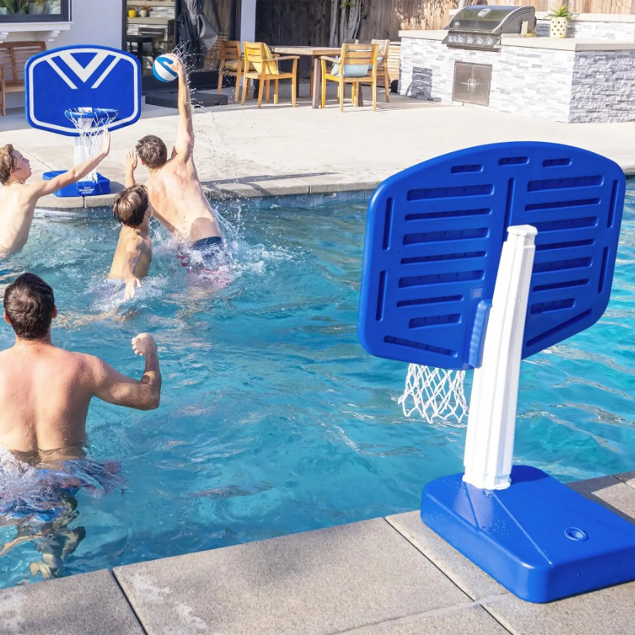 GoSports Splash Hoop 2-in-1 Full Court Pool Game