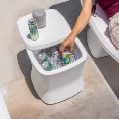 Coast Modern Side Table and Cooler