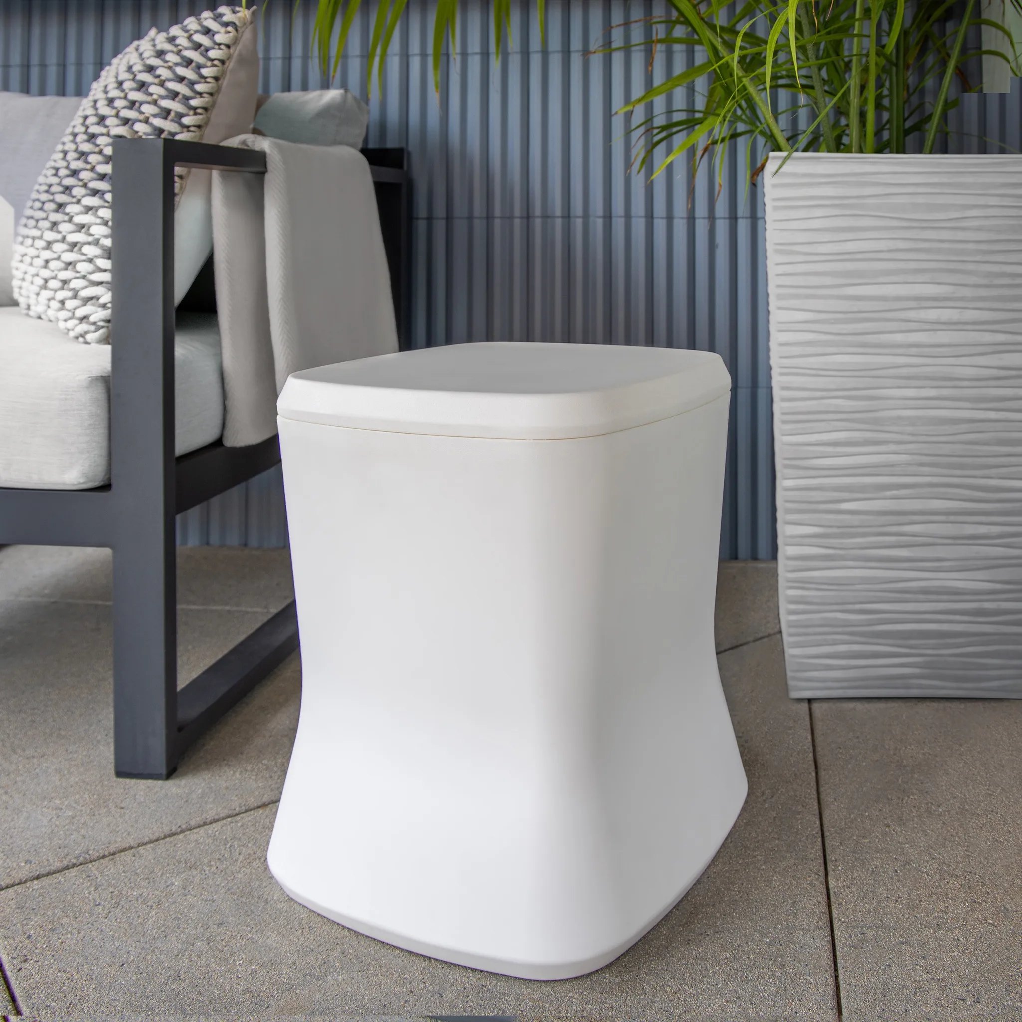 Coast Modern Side Table and Cooler