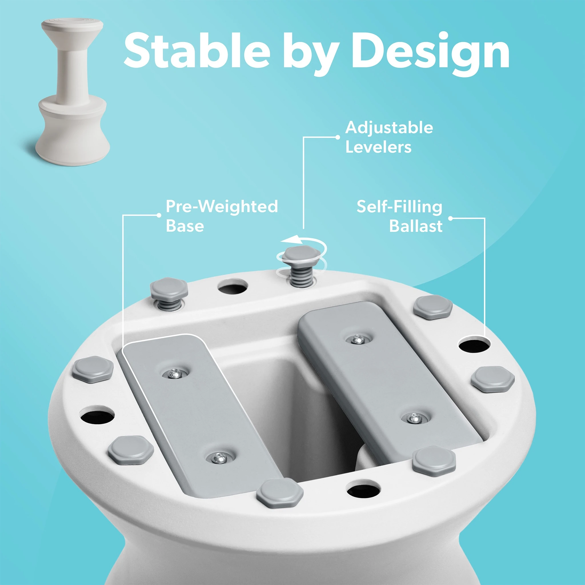 Coast Modern Pool Bar Stool