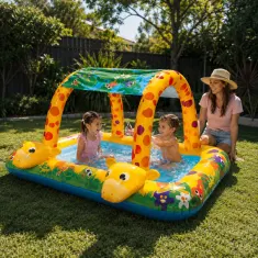 Go Play! Shady Giraffe Canopy Pool