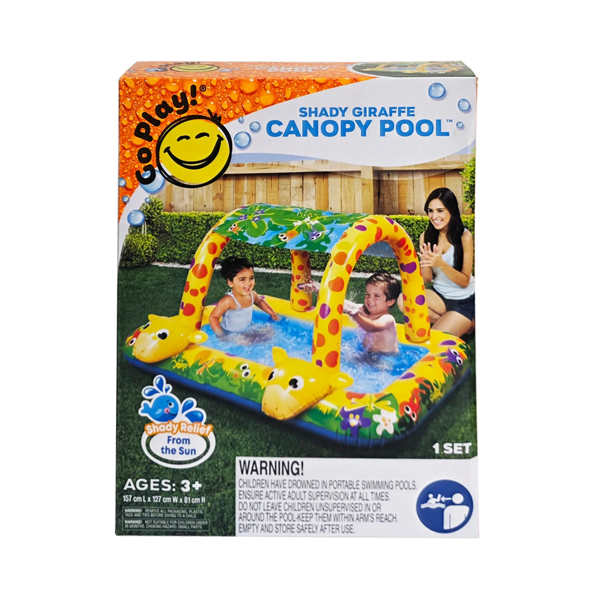 Go Play! Shady Giraffe Canopy Pool