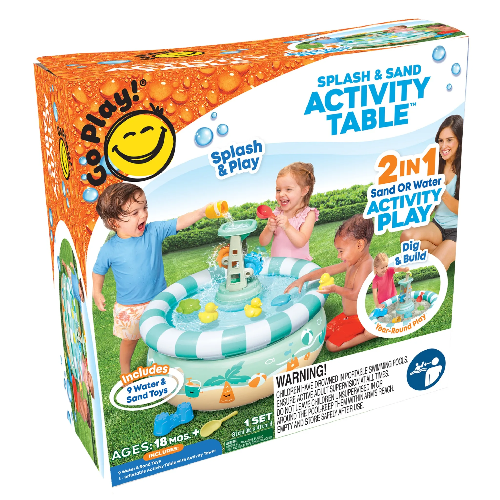 Go Play! Splash and Sand Activity Table