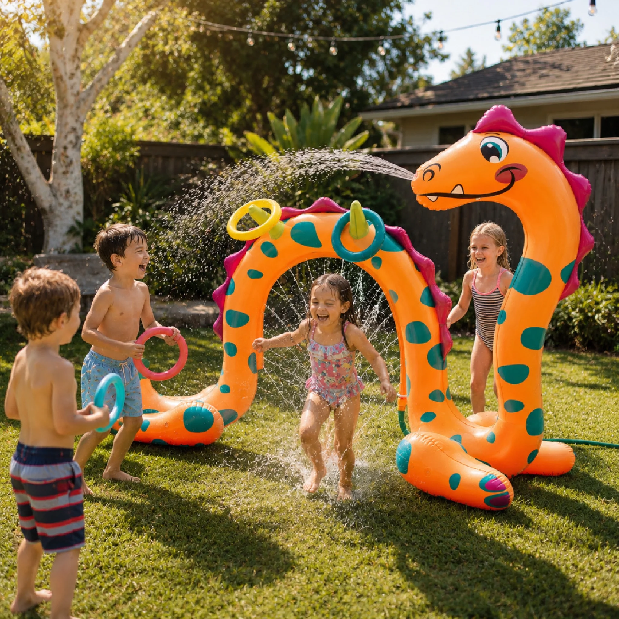 Go Play! Splash-O-Saurus Sprinkler Park