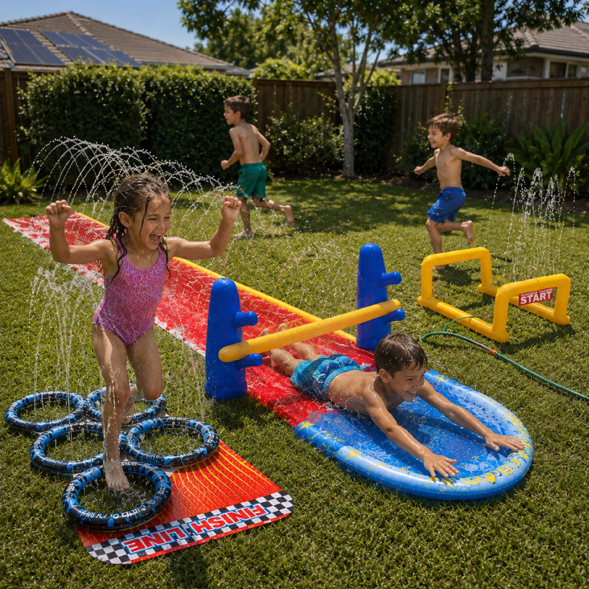 Go Play! Aqua Blast Obstacle Course