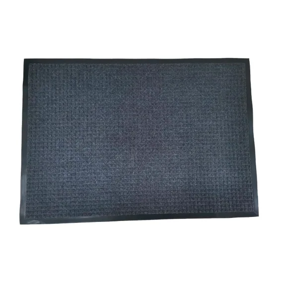 Custom Aqua Crystal Carpet Mat Pewter Grey