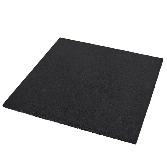 Environmentally Friendly Rubber Pavers Speckled Black