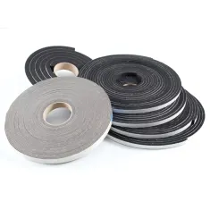 EPDM414 Supersoft self adhesive tape 3mm Black 12mm x 3 mm