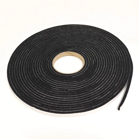 EPDM414 Supersoft self adhesive tape 6mm Black 36mm x 6 mm