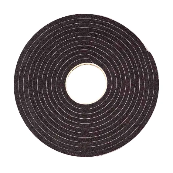 EPDM414 Supersoft self adhesive tape 9.5mm Black 36mm x 9.5 mm