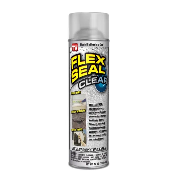 Flex Seal Spray Can Clear