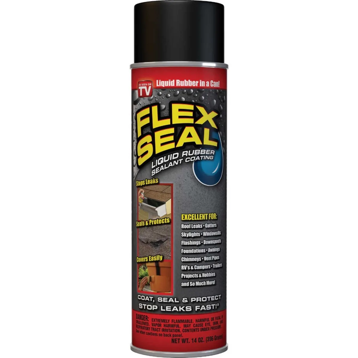 Flex Seal Spray Can Clear