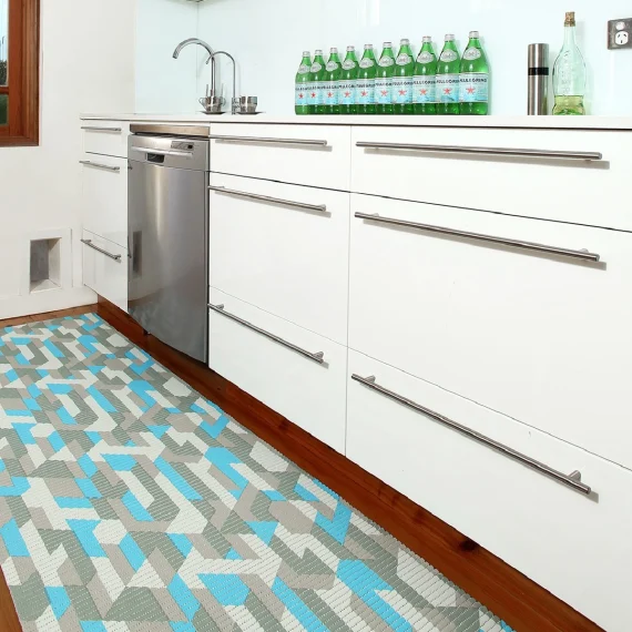 Anti Slip Matting Beige Tiles