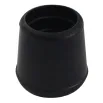 Heavy Duty Rubber Chair Tip - Black 25mm