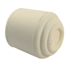 Heavy Duty Rubber Chair Tip - White 22mm
