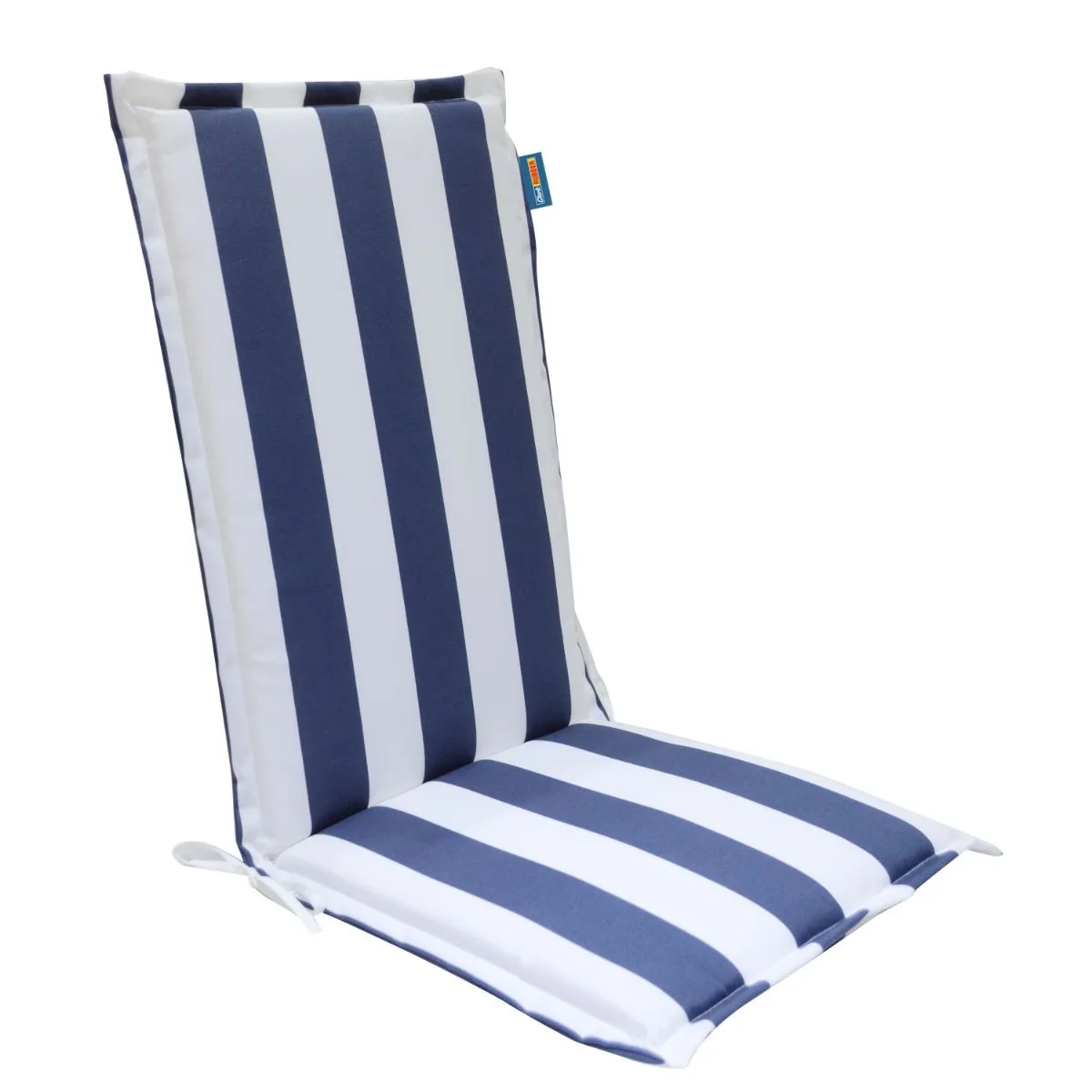 Outdoor Cushions Blue And White Seat Cushions High Back Designer