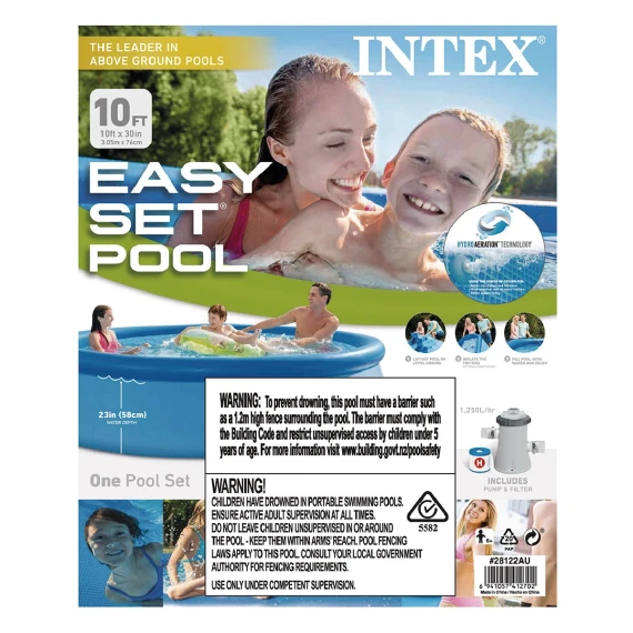 10ft easy set sales pool