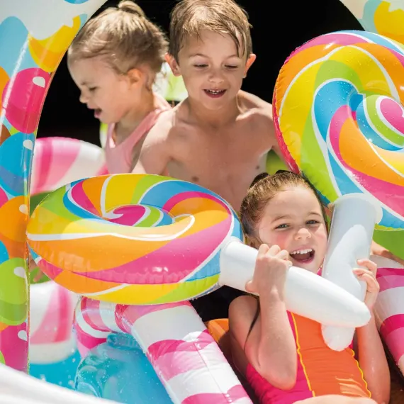 Candy zone clearance inflatable pool