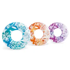 Intex Clear Colour Swim Ring Assorted
