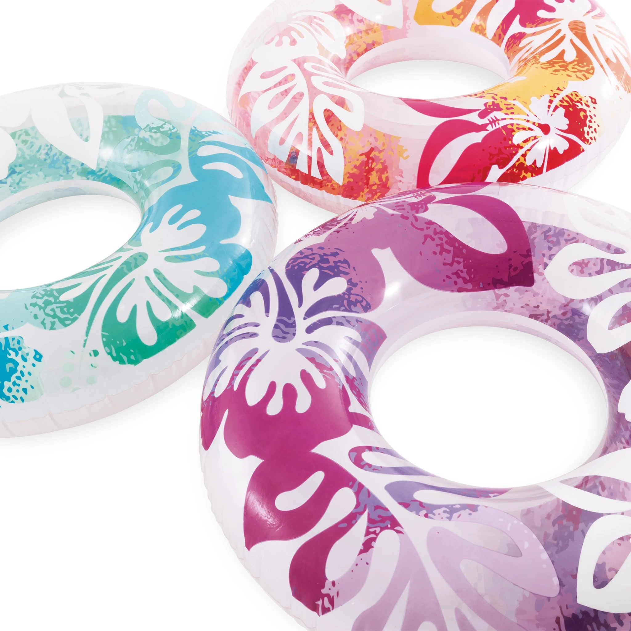 Intex Clear Colour Swim Ring Assorted
