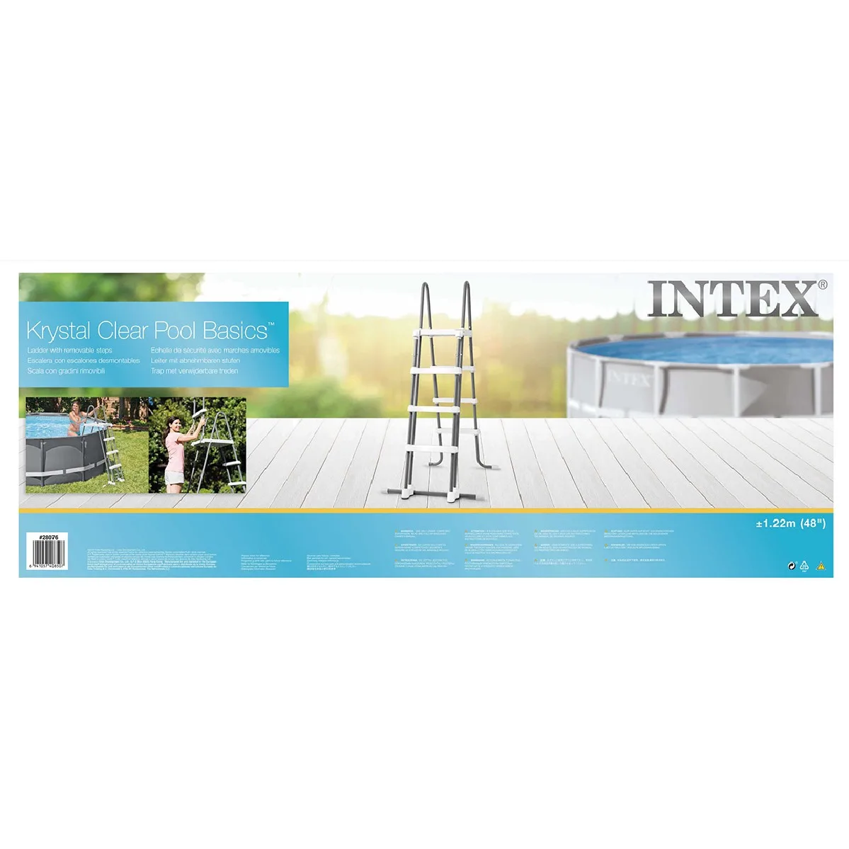 Intex Deluxe Ladder-for up to 1.2m high pools