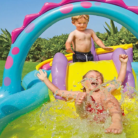 Intex dinosaur 2024 inflatable play centre