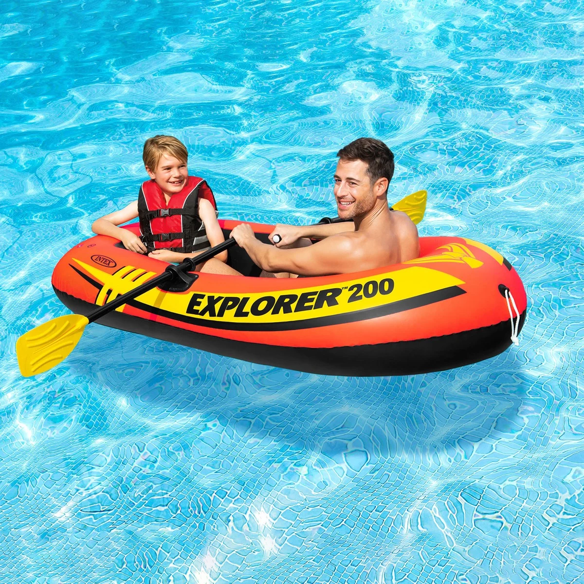 Intex Explorer 200 Boat Set