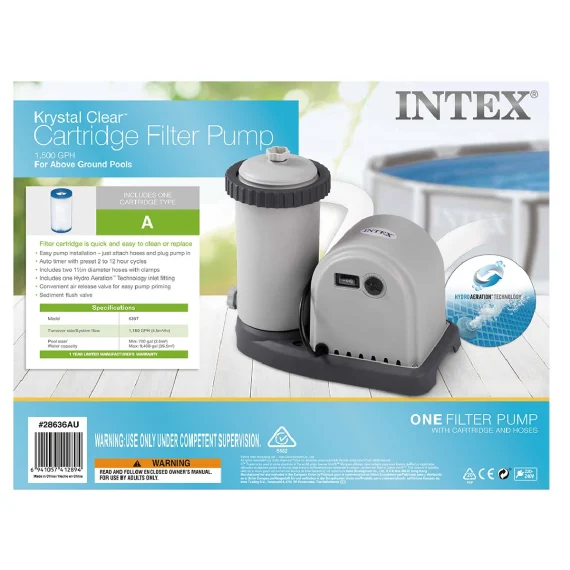 Intex Filter Cartridge Pump - 5678LPH